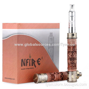 Hottest new products for 2014 mechanical mod ecig N fire 2 e cigarette kit, variable voltage